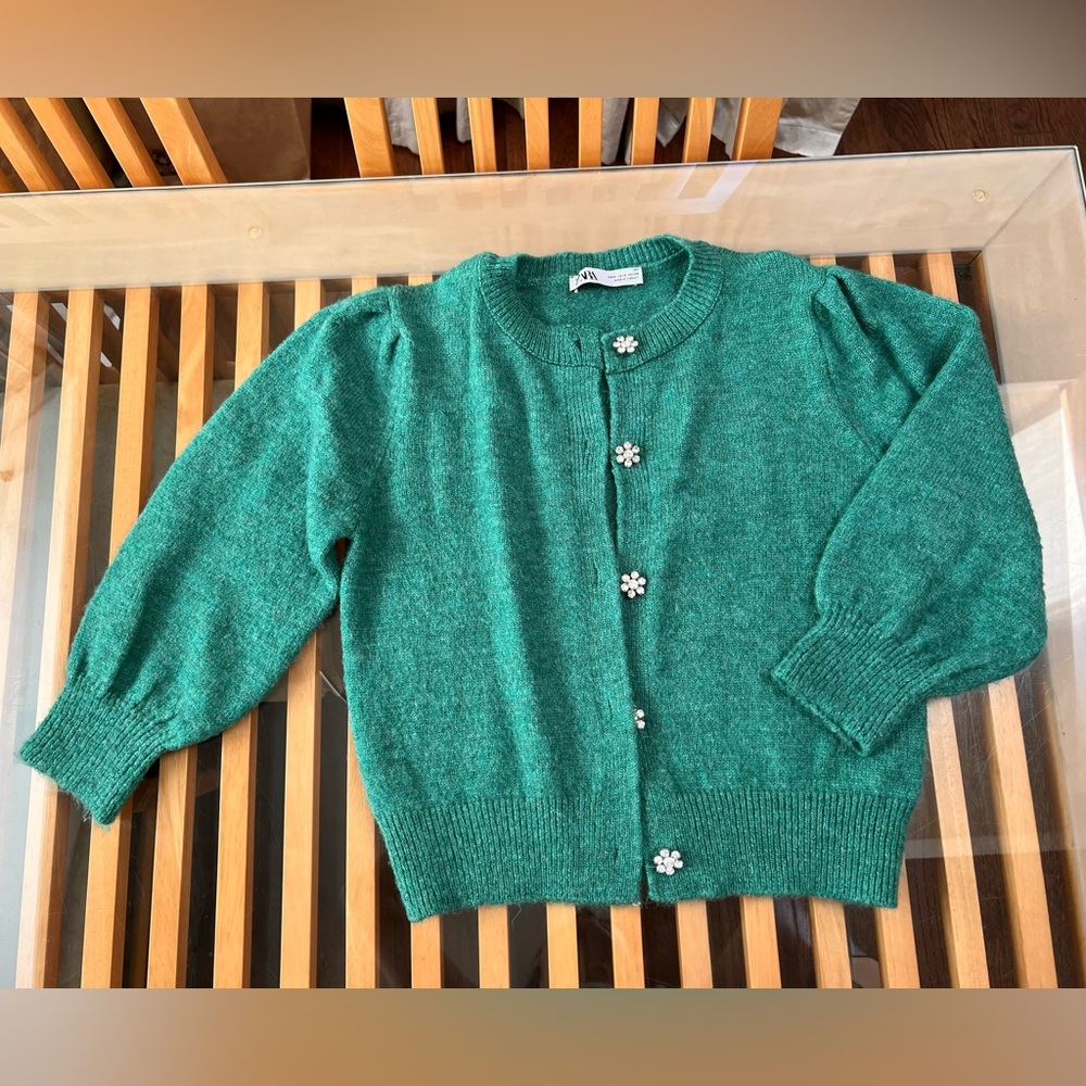 ZARA KNIT CARDIGAN